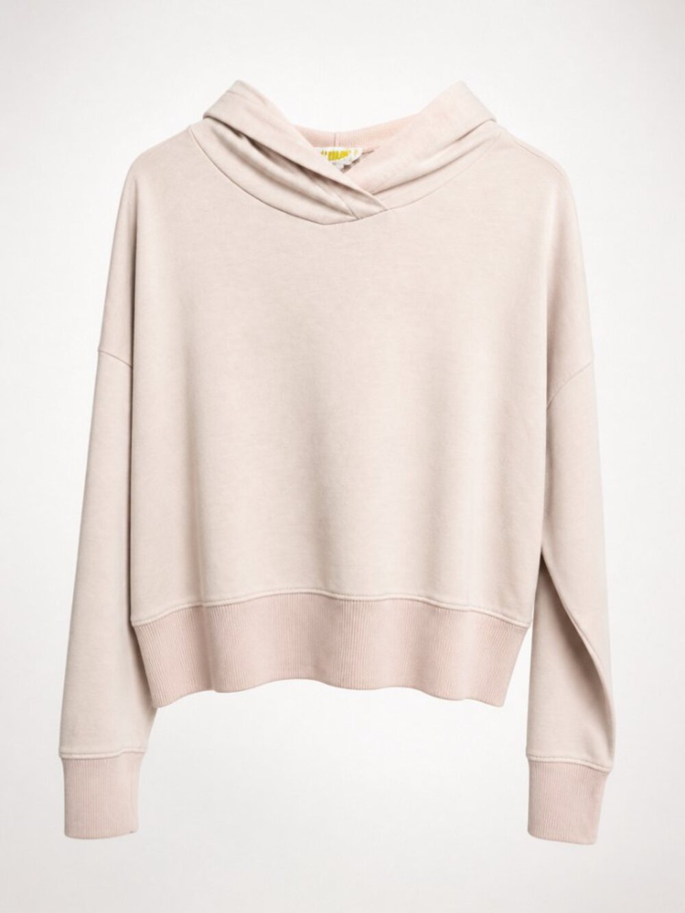 Women's Yummy Sweater Co Hooded Pullover Sweatshirt - Soft Pink XL